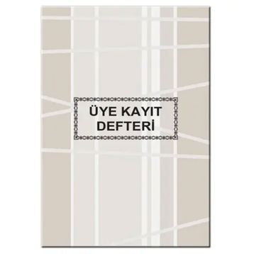 Turkuaz 40 Yaprak Üye Kayıt Defteri