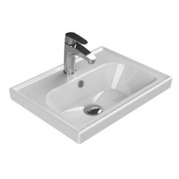 Turkuaz 50 38 cm Frame Ei Etajerli Lavabo