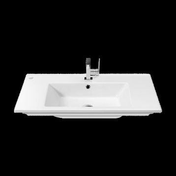 Turkuaz Arte Etajerli 85 cm Lavabo