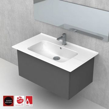Turkuaz Blue Etajerli 65 cm Lavabo