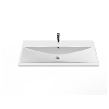 Turkuaz Elite Etajerli 100 cm Lavabo
