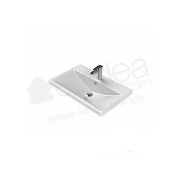 Turkuaz Elite Etajerli 70 cm Lavabo