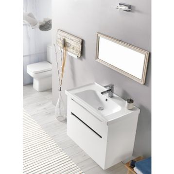 Turkuaz Frame 70 cm Etajerli Lavabo