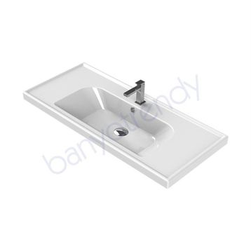 Turkuaz Frame Etajerli 100 cm Lavabo -