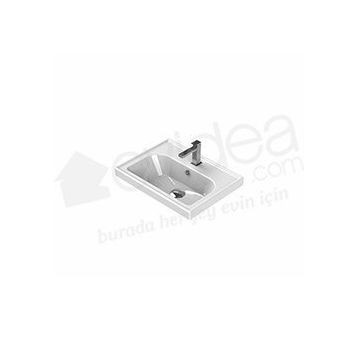 Turkuaz Frame Etajerli 50 cm Lavabo -