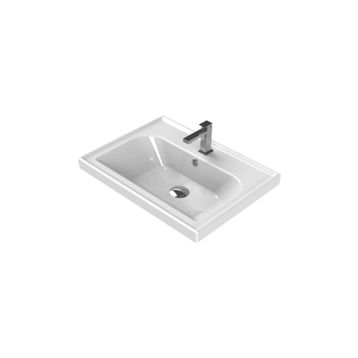 Turkuaz Frame Etajerli 60 cm Lavabo