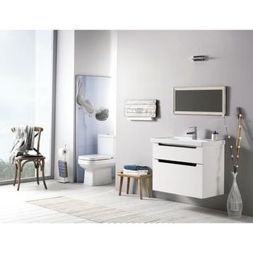 Turkuaz Frame Etajerli 60 cm Lavabo