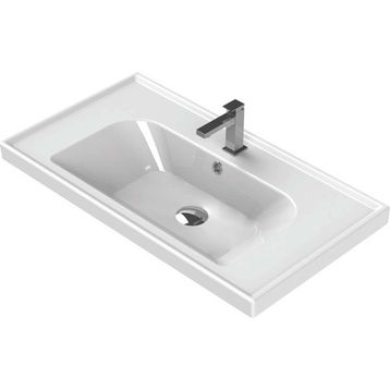 Turkuaz Frame Etajerli 80 cm Lavabo