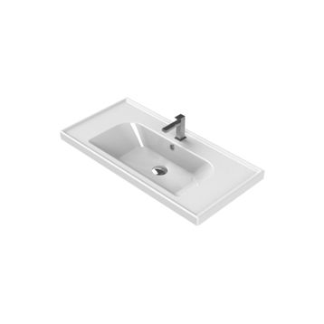 Turkuaz Frame Etajerli 90 cm Lavabo