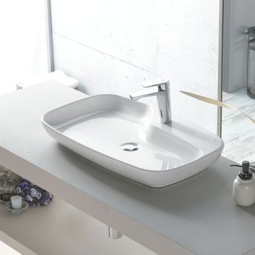 Turkuaz Nova Tezgah Üstü 70 cm Lavabo