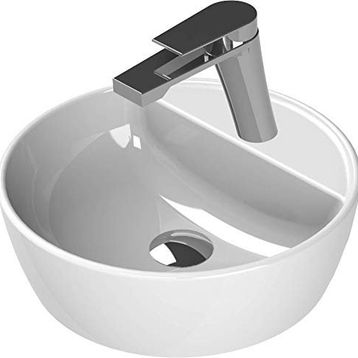 Turkuaz One Tezgah Üstü 42 cm Lavabo