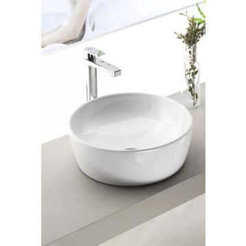 Turkuaz One Tezgah Üstü 42 cm Lavabo