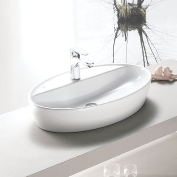 Turkuaz One Tezgah Üstü 67 cm Lavabo