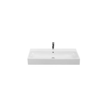 Turkuaz Pinto Etajerli 100 cm Lavabo