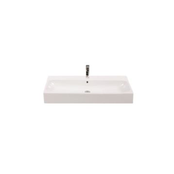 Turkuaz Pinto Etajerli 100 cm Lavabo