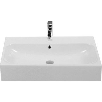 Turkuaz Pinto Etajerli 75 cm Lavabo
