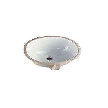 Turkuaz Seramik 44x34 cm Turkuaz Cerastyle Tezgah Altı Hilton Yapıştırma Lavabo