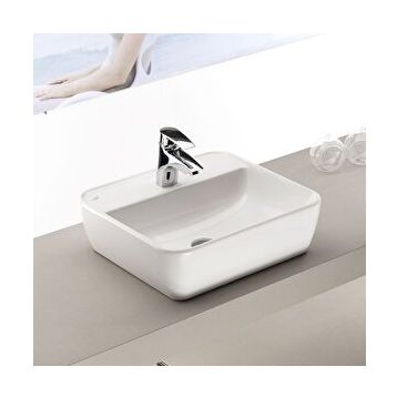 Turkuaz Seramik 55x45 cm Batarya Delikli Cerastyle One Lavabo