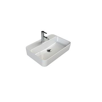 Turkuaz Seramik 60x42 cm Cerastyle Hera Tezgah Üstü Lavabo
