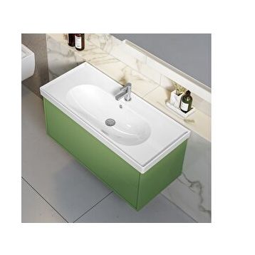 Turkuaz Seramik 80x45 cm Turkuaz Ceratyle Arya Etajer Uyumlu Damlalıklı Lavabo