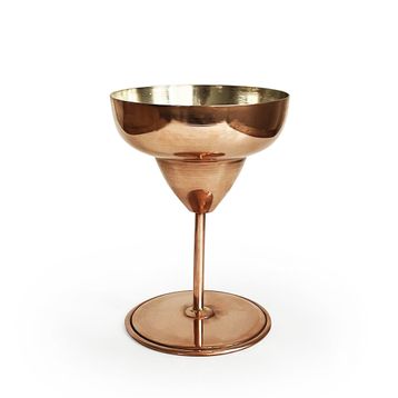 Turna Bakır TURNA0461-1 450 ml Margarita Kırmızı Düz Kadeh