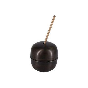 Turna Bakır TURNA0485-3 250 ml Apple Cocktail Oksit Düz Pipetli Bardak