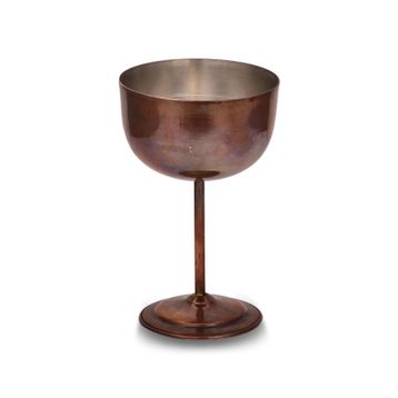 Turna Bakır TURNA0491-3 No: 1 240 ml Vino Oksit Düz Kadeh