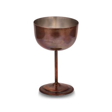 Turna Bakır TURNA0491-3 No: 1 240 ml Vino Oksit Düz Kadeh