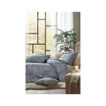 Turuncix Flor Espiral Mavi Özdilek Çift Kişilik Ranforce Nevresim Takımı