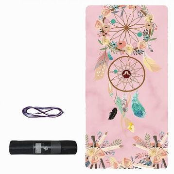 Tusi 010 Pembe Düş Yoga Matı ve Pilates Minderi