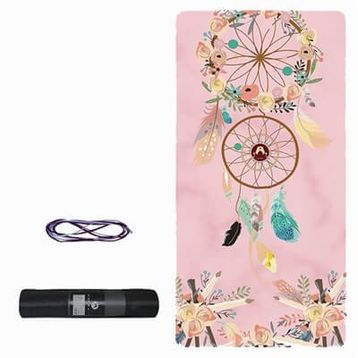 Tusi 010 Pembe Düş Yoga Matı ve Pilates Minderi