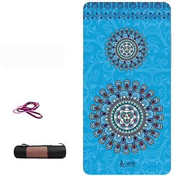 Tusi 023 Mandala Desen Yoga Matı ve Pilates Minderi