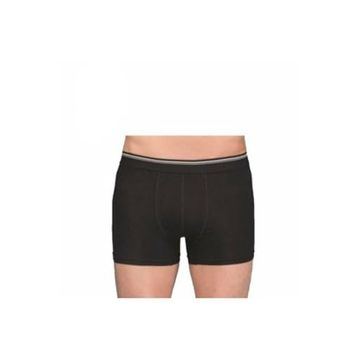 Tutku 0114 Elastan 3'lü Siyah Erkek Boxer