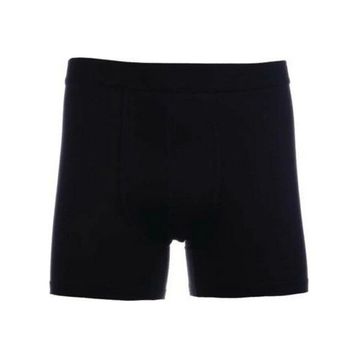 Tutku 0114 Elastan 6'li Paket Siyah Erkek Boxer