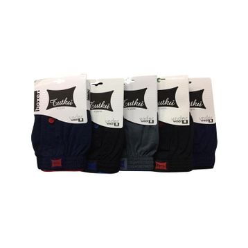 Tutku 0117 6'lı Paket Penye Erkek Boxer