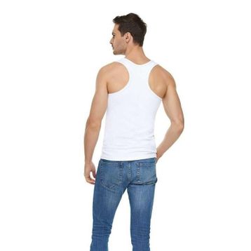 Tutku 0118 Sporcu Ribana 6'lı Beyaz Erkek Atlet