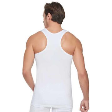 Tutku 0118 Sporcu Ribana 6'lı Beyaz Erkek Atlet