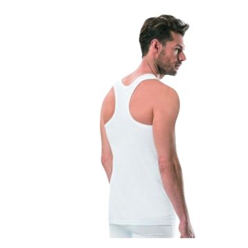 Tutku 0118 Sporcu Ribana 6'lı Beyaz Erkek Atlet