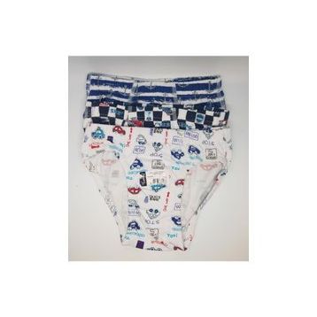 Tutku 0255 Erkek Çocuk 12 Adet Elastan Slip Külot
