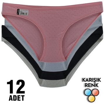 Tutku 0553 Sofia 12'li Bayan Bikini Külot