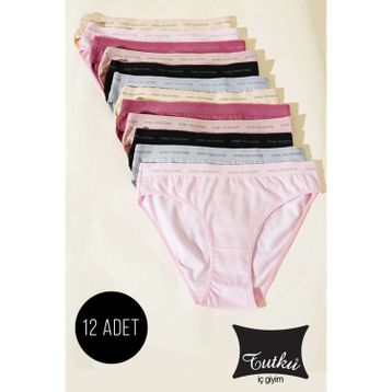 Tutku 0599 Keyal 12'li Perla Bikini Külot Kombin