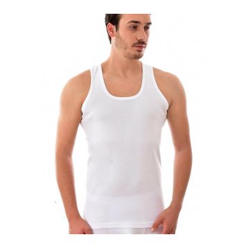 Tutku 102 Beyaz Ribana Erkek Atlet