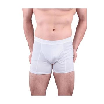 Tutku 114 6'lı Likralı Beyaz Erkek Boxer