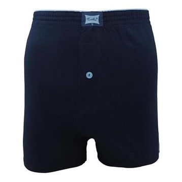 Tutku 117 Lacivert Düğmeli Erkek Boxer