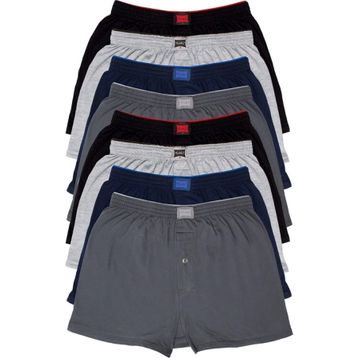 Tutku 6 Adet Erkek Düz Penye Boxer