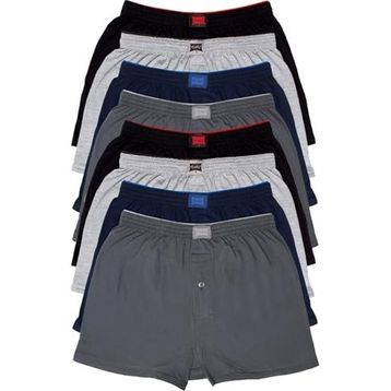 Tutku 6 Adet Erkek Düz Penye Boxer
