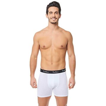 Tutku Beyaz Erkek Boxer