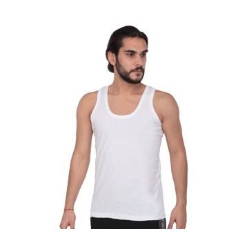 Tutku Beyaz Ribana 6'lı Erkek Atlet