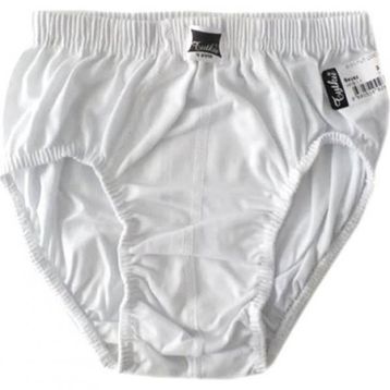 Tutku ELF568T0109CCM12 Beyaz 12 li Paket Penye Erkek Slip Külot