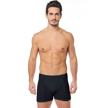 Tutku ELF568T0114CCM3 Siyah 3 lü Paket Likralı Erkek Boxer